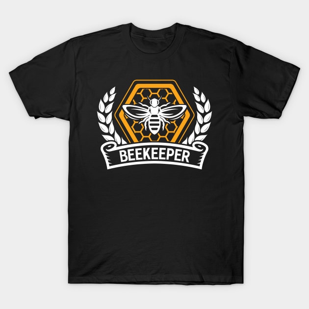 Funny Beekeeper T-Shirt by EQDesigns